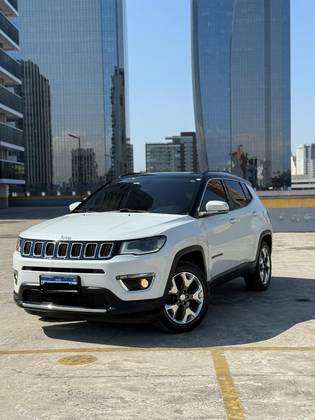 JEEP COMPASS 2.0 16V FLEX LIMITED AUTOMÁTICO JEEP COMPASS 2.0 16V FLEX LIMITED AUTOMÁTICO
